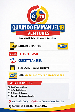 QUAINOO EMMANUEL 18 VENTURES